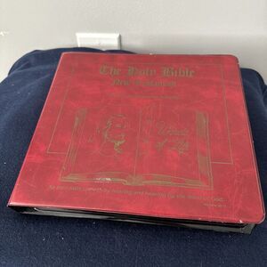 The holy Bible‎ New Testament audio cassette 12 tapes KJV version 1984
